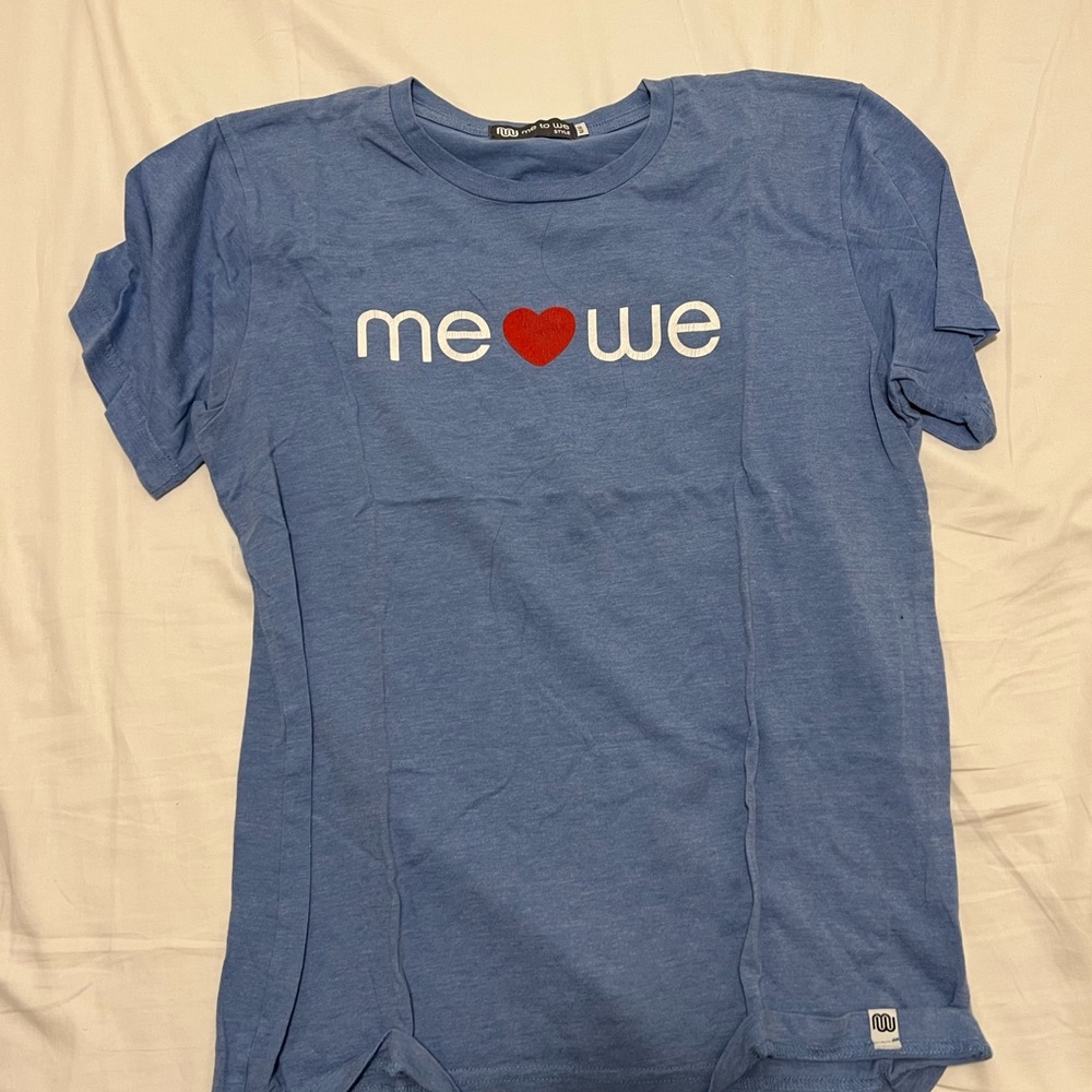 Me to we volunteer shirt